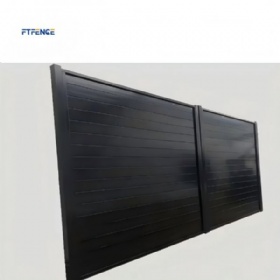 slat fence